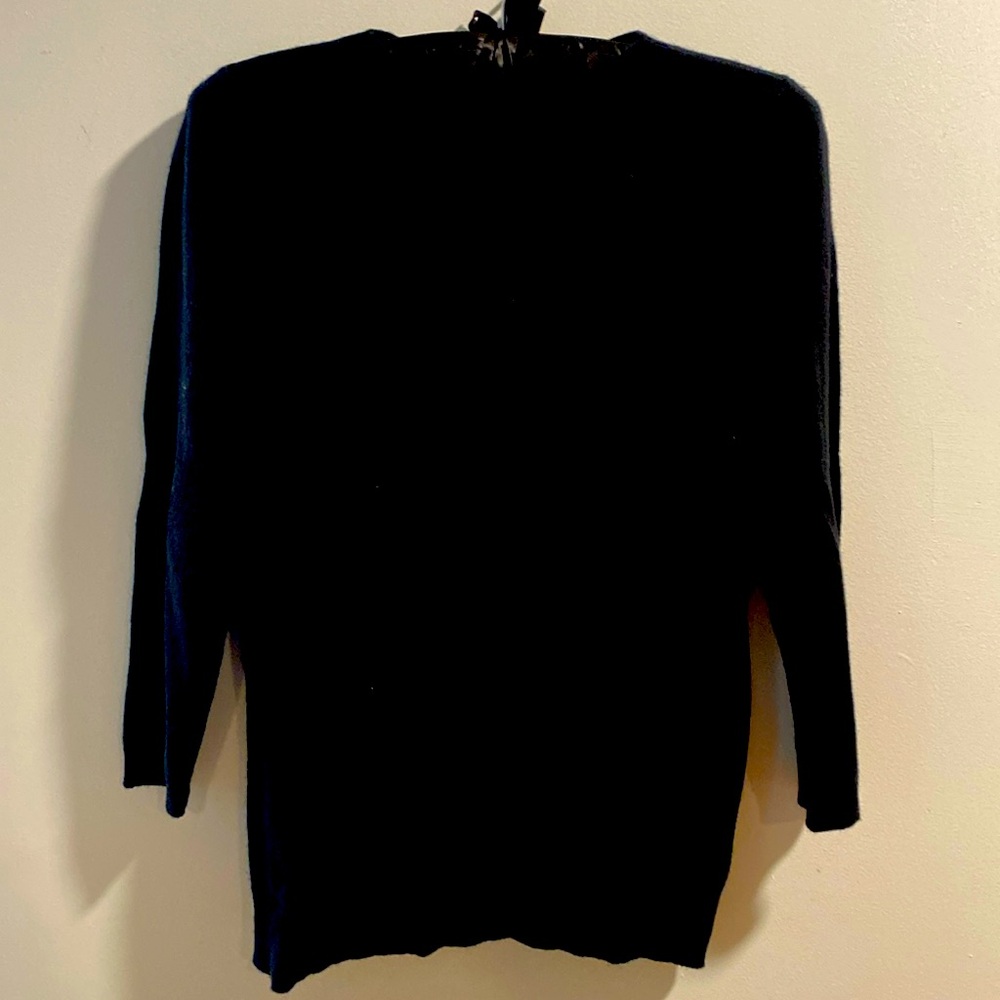 Talbots Black cashmere sweater. New with tags. Women size XS